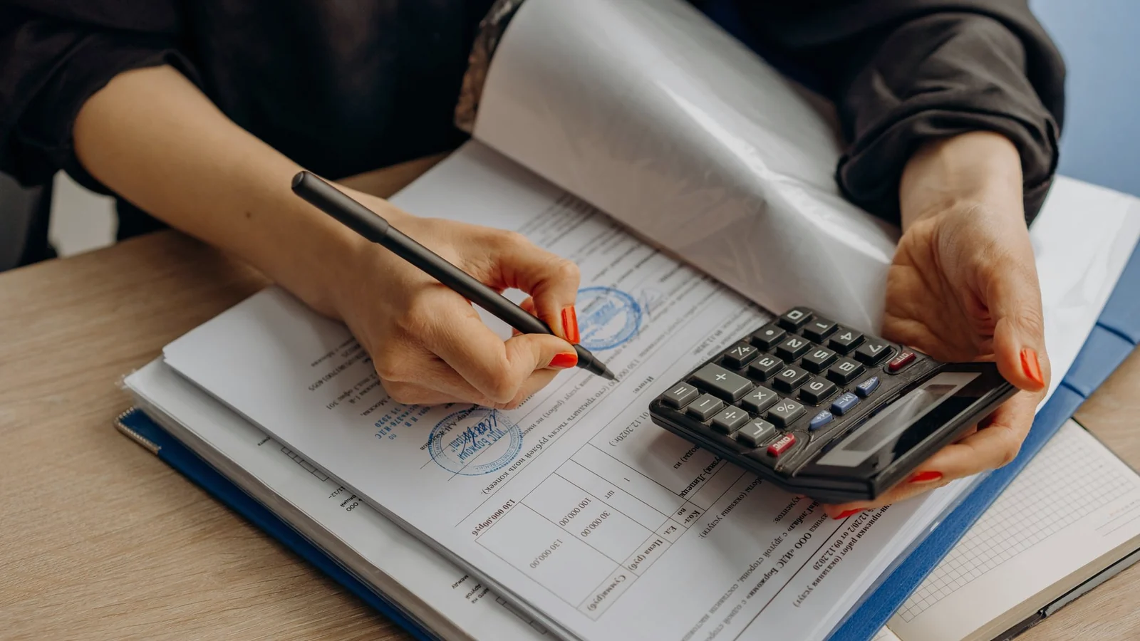 Finance compliance documents and risk review